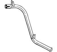 72 CV TUBO GAS SCARICO PER MERCEDES 100 Pian P. T. W631 D KW 53 CV 72