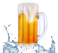 72 in piscina a forma di birra, le zattere della piscina gonfiabili leggere galleggiano galleggianti compatte e mobili, per piscina-non-stuer-aria-sgabello, tappetino per piscina Delr