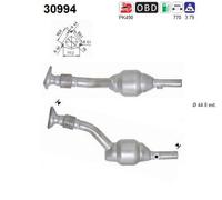 72 KW 98 CV CATALIZZATORE PER Renault Modus/Grand Modus F/JP0 1.4