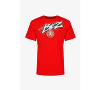 #72 Marco Bezzecchi Ducati Corse Racing Motogp Doppio Linea T-Shirt Rosso