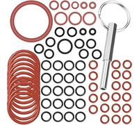 72 Pezzi Guarnizione O-Ring Kit, Silicone Guarnizioni Caffè Ampiamente Compatibile O Ring Compatibili Con Macchine Da Caffè per Valvola Supporto