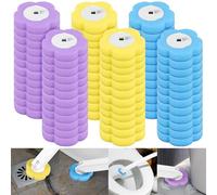 72 ricariche usa e getta, accessori per la pulizia, set di pulizia per scopino WC con testine di ricarica intercambiabili per il bagno