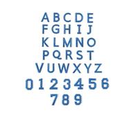 72 toppe termoadesive ricamate termoadesive con lettere e numeri, numero 0-9 e lettera A-Z, per cappelli, camicie, jeans, vestiti, borse, accessori fai da te (blu)