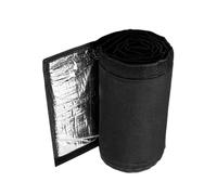 72"x10.24" Three-Layer HVAC Copper Pipe Insulation Cover - Zipper AC Duct Sleeve With 4 Straps | Outdoor Split Air Conditioning Duct Insulation | Energy Saving