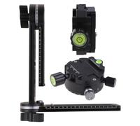 720 ° 3 assi Ballhead Con Rilascio Rapido E Guida Scivolo Stabilizzatore Treppiede Per DSLR Fotocamera Camcorder