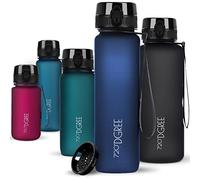 720°DGREE Borraccia 1,5 Litri “uberBottle“ +Setaccio, softTouch - Senza-BPA, Prova di Perdite - Bottiglia XL, Borracce Acqua Sportiva per Palestra, Studio Fitness, Gym, Workout, Escursioni, Università