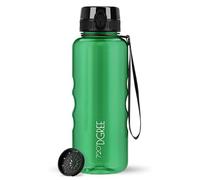 720°DGREE Borraccia 1,5Litri “uberBottle“ +Setaccio, crystalClear- Senza-BPA, Prova di Perdite - Bottiglia, Borracce d'Acqua Sportiva per Palestra, Studio Fitness, Gym, Workout, Escursioni, Università