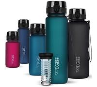 720°DGREE Borraccia 1 Litro “uberBottle“ +Infusore, softTouch - Senza-BPA, Prova di Perdite - Bottiglia, Borracce d'Acqua Sportiva per Palestra, Ciclismo, Gym, All'aperto, Escursioni, Viaggio, Lavoro