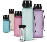 720°DGREE Borraccia 1 Litro “uberBottle“ +Infusore, softTouch - Senza-BPA, Prova di Perdite - Bottiglia, Borracce d'Acqua Sportiva per Palestra, Ciclismo, Gym, All'aperto, Escursioni, Viaggio, Lavoro