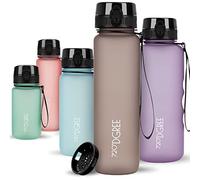 720°DGREE Borraccia 1 Litro “uberBottle“ +Setaccio, Senza BPA Prova Perdite | Tritan Bottiglia Acqua leggera - Borracce per Sport, Scuola, Bambini, Palestra, Gym, Escursioni, Outdoor, Ufficio, Università
