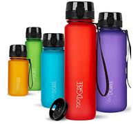 720°DGREE Borraccia 1 Litro “uberBottle“ +Setaccio, softTouch - Senza-BPA, Prova di Perdite - Bottiglia, Borracce d'Acqua Sportiva per Palestra, Ciclismo, Gym, All'aperto, Escursioni, Viaggio, Lavoro