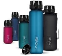 720°DGREE Borraccia 1 Litro “uberBottle“ +Setaccio, softTouch - Senza-BPA, Prova di Perdite - Bottiglia, Borracce d'Acqua Sportiva per Palestra, Ciclismo, Gym, All'aperto, Escursioni, Viaggio, Lavoro