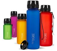 720°DGREE Borraccia 1 Litro “uberBottle“ +Setaccio, softTouch - Senza-BPA, Prova di Perdite - Bottiglia, Borracce d'Acqua Sportiva per Palestra, Ciclismo, Gym, All'aperto, Escursioni, Viaggio, Lavoro