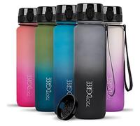 720°DGREE Borraccia 1 Litro “uberBottle“ +Setaccio, softTouch - Senza-BPA, Prova di Perdite - Bottiglia, Borracce d'Acqua Sportiva per Palestra, Ciclismo, Gym, All'aperto, Escursioni, Viaggio, Lavoro