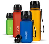 720°DGREE Borraccia 350ml “uberBottle“ +Setaccio, Senza BPA, Prova Perdite | Tritan Bottiglia Acqua leggera - Borracce per Sport, Scuola, Bambini, Palestra, Gym, Escursioni, Outdoor, Ufficio, Università