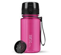 720°DGREE Borraccia 350ml “uberBottle“ +Setaccio, Senza BPA, Prova Perdite | Tritan Bottiglia Acqua leggera - Borracce per Sport, Scuola, Bambini, Palestra, Gym, Escursioni, Outdoor, Ufficio, Università