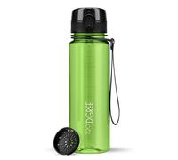 720°DGREE Borraccia 500ml “uberBottle“ +Setaccio, Senza BPA, Prova Perdite | Tritan Bottiglia Acqua leggera - Borracce per Sport, Scuola, Bambini, Palestra, Gym, Escursioni, Outdoor, Ufficio, Università