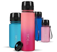 720°DGREE Borraccia 500ml “uberBottle“ +Setaccio, Senza BPA, Prova Perdite | Tritan Bottiglia Acqua leggera - Borracce per Sport, Scuola, Bambini, Palestra, Gym, Escursioni, Outdoor, Ufficio, Università