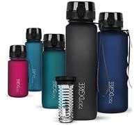 720°DGREE Borraccia 650 ml “uberBottle“ +Infusore, softTouch - Senza-BPA, Prova di Perdite - Bottiglia, Borracce d'Acqua Sportiva per Bambini, Scuola, Ciclismo, All'aperto, Escursioni, Viaggio, Lavoro