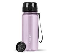 720°DGREE Borraccia 650ml “uberBottle“ +Setaccio, crystalClear - Senza-BPA, Prova Perdite - Bottiglia, Borracce d'Acqua Sportiva per Bambini, Scuola, Ciclismo, All'aperto, Escursioni, Viaggio, Lavoro