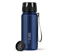 720°DGREE Borraccia 650ml “uberBottle“ +Setaccio, crystalClear - Senza-BPA, Prova Perdite - Bottiglia, Borracce d'Acqua Sportiva per Bambini, Scuola, Ciclismo, All'aperto, Escursioni, Viaggio, Lavoro