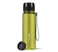 720°DGREE Borraccia Bambini 500ml “uberBottle“ +Setaccio, crystalClear- Senza-BPA, Prova Perdite - Bottiglia, Borracce d'Acqua per Ragazza, Ragazzi, Scuola, Ciclismo, All'aperto, Escursioni, Viaggio