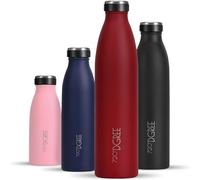 720°DGREE Borraccia Termica 1 Litro “milkyBottle“ - Senza-BPA Prova di Perdite - Bottiglia acqua termiche in acciaio inox - Borracce perfetto per bevande calde, fredde, università, ufficio, all'aperto