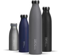 720°DGREE Borraccia Termica 1 Litro “milkyBottle“ - Senza-BPA Prova di Perdite - Bottiglia acqua termiche in acciaio inox - Borracce perfetto per bevande calde, fredde, università, ufficio, all'aperto