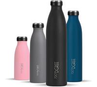 720°DGREE Borraccia Termica 1 Litro “milkyBottle“ - Senza-BPA Prova di Perdite - Bottiglia acqua termiche in acciaio inox - Borracce perfetto per bevande calde, fredde, università, ufficio, all'aperto