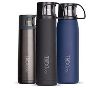 720°DGREE Bottiglia Isotermica Isolamento “Follow” - 700ml | Thermos per bibite Caffè e Tè caldo | Thermocafe acciaio inox