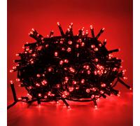 720 Luci LED rosso catena luminosa lunga 41 metri Mini Lucciole albero di natale