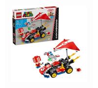 Lego super mario 72032 mario kart : kart standard, macchina giocattolo con toad, giochi per bambini 7+ nintendo da collezione