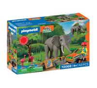 72068 Elefanti e custode degli animali, My Life, Lo Zoo, Promo pack, 43 pezzi, Da 4 anni - Nouvo