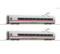 72097 Roco HO Set 2 carrozze intermedie ICE con scritta BR 407 DB AG scala 1:87
