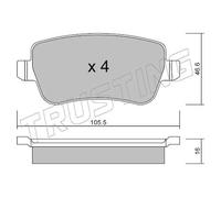 722.0 TRUSTING PAST.FRE.FIATCroma 1,9 MJET 05> Trusting Freni