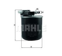 72352781 Filtro carburante Knecht