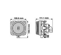 72359 KIT 2 FARI FENDINEBBIA LAMPA CON LAMPADE H1 LENTE BLU LUCE BIANCA
