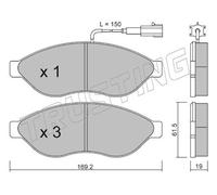 724.0 TRUSTING PAST.FRE.FIAT Ducato 11-15 16> Trusting Freni
