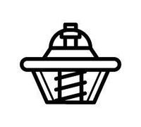 NRF 725441 Termostato motore