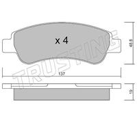 726.0 TRUSTING PAST.FRE.FIAT Ducato 11-15-18-20 06> Trusting Freni