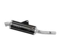 72649AON - Terminale Scarico Arrow Indy Race EVO Dark Yamaha Teneré 700
