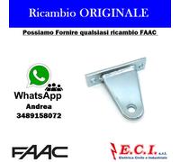 728271 FAAC PIASTRA STAFFA ATTACCO ANTERIORE MOTORE 415