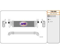 729.006 AHE Intercooler per SUZUKI