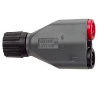 72937 Adattatore 4mm Banana Femmina 2x,BNC Maschio 63mm 3A POMONA
