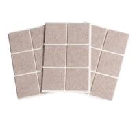 72Pcs Pratico Robusto Feltro Sedia Gamba Pad Accessori Mobili Portatile per Riduzione Del Rumore E Pavimento Protettivo Antigraffio