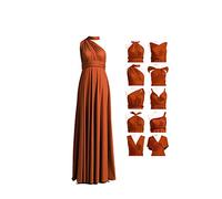 72styles Abito Infinity da Damigella d'Onore, Multiway da Cerimonia, Lungo, Maxi, Taglie Forti, Abito da Sera, Ospite di Matrimonio