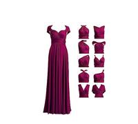 72styles Abito Infinity da Damigella d'Onore, Multiway da Cerimonia, Lungo, Maxi, Taglie Forti, Abito da Sera, Ospite di Matrimonio
