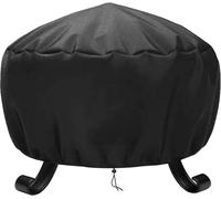 72x40cm Tessuto Oxford 420D Coperture per Fuochi, Copertura per Pozzo del Fuoco per Rotondo, Copertura Copri Barbecue, Telo Protettivo Impermeabile, Coperture per Fuochi Telo Copri Barbecue (72x40cm)