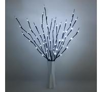 73 Cm Catena Luminosa a LED; 3 Pezzi Luci Del Ramo Pieghevole; Con 60 LED; Luci