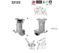 73 KW 100 CV CATALIZZATORE PER Honda Jazz III GE, GG, GP, ZA 1.3i